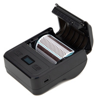 Imprimante thermique de reçus mobile sans fil USB BT mini 80 mm rechargeable