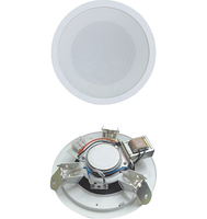 Haut-parleur de plafond de haute qualité 6W, haut-parleur de plafond économique de 4 pouces pour applications industrielles et commerciales, prix bas, OEM ODM