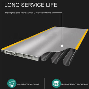 Unterstützt Anpassung Großformatige 50t Kapazität 0,02% Genauigkeit Kohlenstoffstahl PIT/PILESS Wiegebrücken-Differenzialsensor - Product Image 2