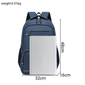 Sac à dos multifonctionnel personnalisé avec logo, pour <span class=keywords><strong>ordinateur</strong></span> portable, avec bande réfléchissante, pour l'extérieur, en tissu souple, pour hommes et femmes - Product Image 2