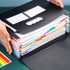 Classification Folders <b>Storage</b> Document Bags Box Pp Plastic Accordion Clipboard <b>File</b> Folder Expanding - Product Image 5