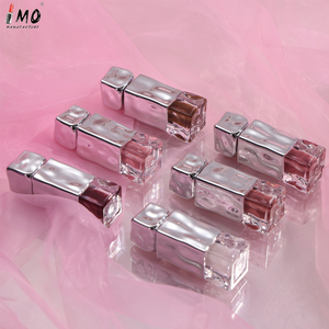 Bálsamo Labial con Color de Polipéptidos, Aceite Labial, Brillo Labial en Tubo Plateado con Aroma a Cereza, Ultra-Hidratante, Larga Duración, Efecto Gel, 5mL, Sin Logotipo, en Stock - Product Image 2