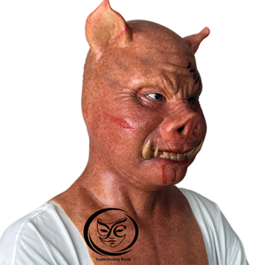 <span class=keywords><strong>Masque</strong></span> de tête en silicone réaliste fait main en usine, <span class=keywords><strong>masque</strong></span> de <span class=keywords><strong>cochon</strong></span> pour film d'<span class=keywords><strong>horreur</strong></span>, accessoires de costume, couvre-chef, masques intégraux réalistes pour film - Product Image 6