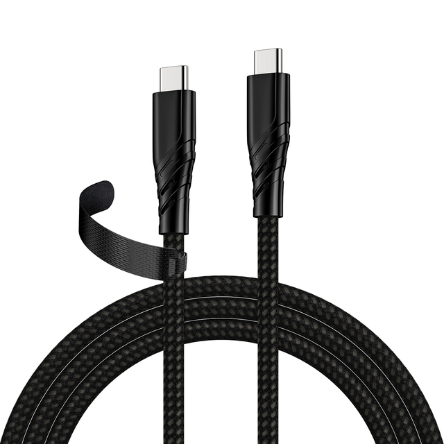 Nylon Braided USB 3.2 Gen2 Type C Cable 240W PD 20Gbps 4K Transfer All USB-C Devices