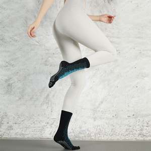 Pilates <b>Socks</b> Manufacturer Cotton Grip <b>Socks</b> Pilates Non Slip Women Yoga Pilates <b>Socks</b> Custom Logo Wholesale Low MOQ - Product Image 4