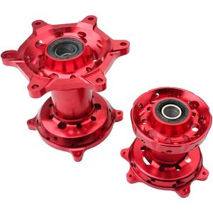 Moyeux de roue avant et arrière en alliage CNC avec rayons, pièces de rechange pour Honda CRF250R/CRF450R pour motos tout-terrain - Product Image 5