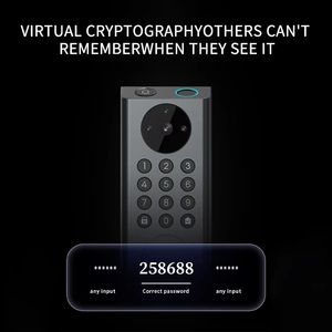 Cerradura Inteligente para Puerta con Video Alexa, WiFi, Huella Dactilar, Contraseña, Llave, Desbloqueo, Cámara, <span class=keywords><strong>Timbre</strong></span>, Control Remoto por Aplicación, Compatible - Product Image 3