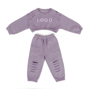 <span class=keywords><strong>Ensemble</strong></span> de vêtements pour garçons et filles, uniforme de <span class=keywords><strong>Jogging</strong></span>, Logo personnalisé, survêtement pour enfants, vente en gros - Product Image 6