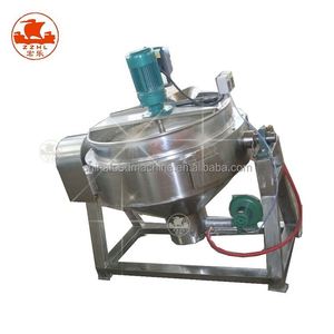 Salsa de caramelo de grado alimenticio de acero inoxidable, especias, salsa de Chile, hervidor eléctrico con camisa de vapor/otra maquinaria de procesamiento de alimentos - Product Image 2