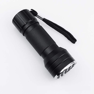 Nhà cung cấp Nhà Máy UV 21 LED siêu sáng màu đen nhựa xách tay cầm tay Torch ánh sáng đèn cho trong nhà ngoài trời - Product Image 2