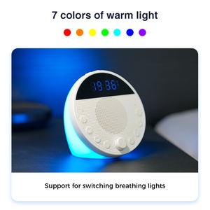 Máquina <span class=keywords><strong>de</strong></span> Sonido <span class=keywords><strong>para</strong></span> <span class=keywords><strong>Dormir</strong></span> con Luz Nocturna, Simulador <span class=keywords><strong>de</strong></span> Amanecer, Terapia <span class=keywords><strong>para</strong></span> Bebés y Adultos, Luz <span class=keywords><strong>para</strong></span> <span class=keywords><strong>Dormir</strong></span>, Sonido <span class=keywords><strong>de</strong></span> <span class=keywords><strong>Lluvia</strong></span> y Ruido Blanco Personalizable <span class=keywords><strong>para</strong></span> Oficina - Product Image 2