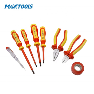 Vde cách điện thợ điện công cụ thiết lập 8 cái với CR-V Kìm & S2 tua vít từ OEM chuyên nghiệp công cụ an toàn - Product Image 2