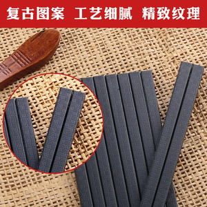 Baguettes en alliage résistant aux hautes températures, baguettes noires pour fondue, baguettes en bois allongées, baguettes japonaises pour sushi - Product Image 5