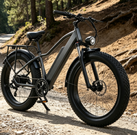 Vente en gros depuis l'entrepôt européen, livraison directe, moto électrique tout-terrain à pneus larges de 26 pouces avec batterie au lithium - BE057