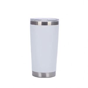 แก้วกาแฟแบบพกพาสำหรับรถยนต์ ขนาด 20 ออนซ์ ปลอดสาร BPA ป้องกันการรั่วซึม ผลิตจากสแตนเลสสตีล 2 ชั้น เก็บอุณหภูมิแบบสุญญากาศ รุ่น ASM25 - Product Image 1