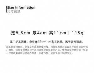 Portefeuille court vertical pour femme Amei Khaki en cuir tanné végétal de première qualité, lavé et vieilli, résistant - Product Image 2