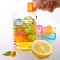 12 glaçons réutilisables en plastique pour l'été, idéaux pour les bars, les fêtes et les boissons