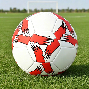 Pallone da Calcio Professionale Taglia 5 in Pelle PU, Attrezzatura Sportiva Personalizzata per Allenamento di Squadra - Product Image 4