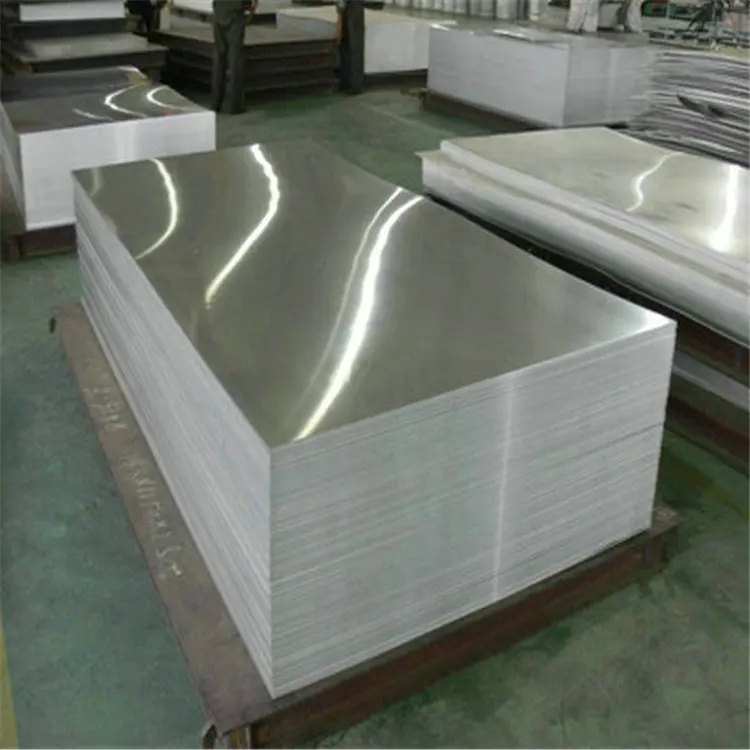 Высококачественный алюминиевый лист с мельничной отделкой 5005 5052 5754 по низкой цене