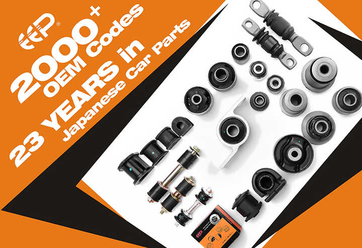 EEP Auto Supplier of New Rubber Metal Front Lower Control