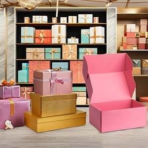 Oem Manufacturer Custom Printed Cardboard Postal Box <b>Wedding</b> Gift Paper Bag Jewelry Sweet Paper Box Custom Boxes - Product Image 4