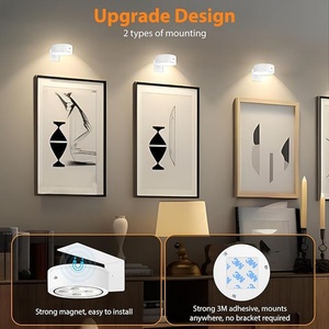 Luz LED Magnética de 13 Colores RGB para Marcos de Fotos, Luz para Cuadros que Funciona con Batería y Control Remoto - Product Image 4