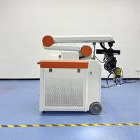 Máquina de Soldadura Láser de Fibra de 150W/300W con Movimiento Motorizado en el Eje XYZ, para Reparación de Moldes de Acero Inoxidable