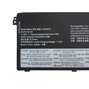 Factory L22D4PF3 L22M4PF3 L22X4PF3 Replacement Laptop <b>Battery</b> for Lenovo Ideapad 15s IAH8 Pro14 IRH8 ARP8 Notebook <b>Batteries</b> - Product Image 2