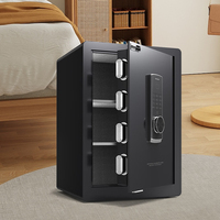 Conception personnalisée économique Casier électronique numérique empreinte digitale argent coffre-fort ignifuge armoire coffre-fort