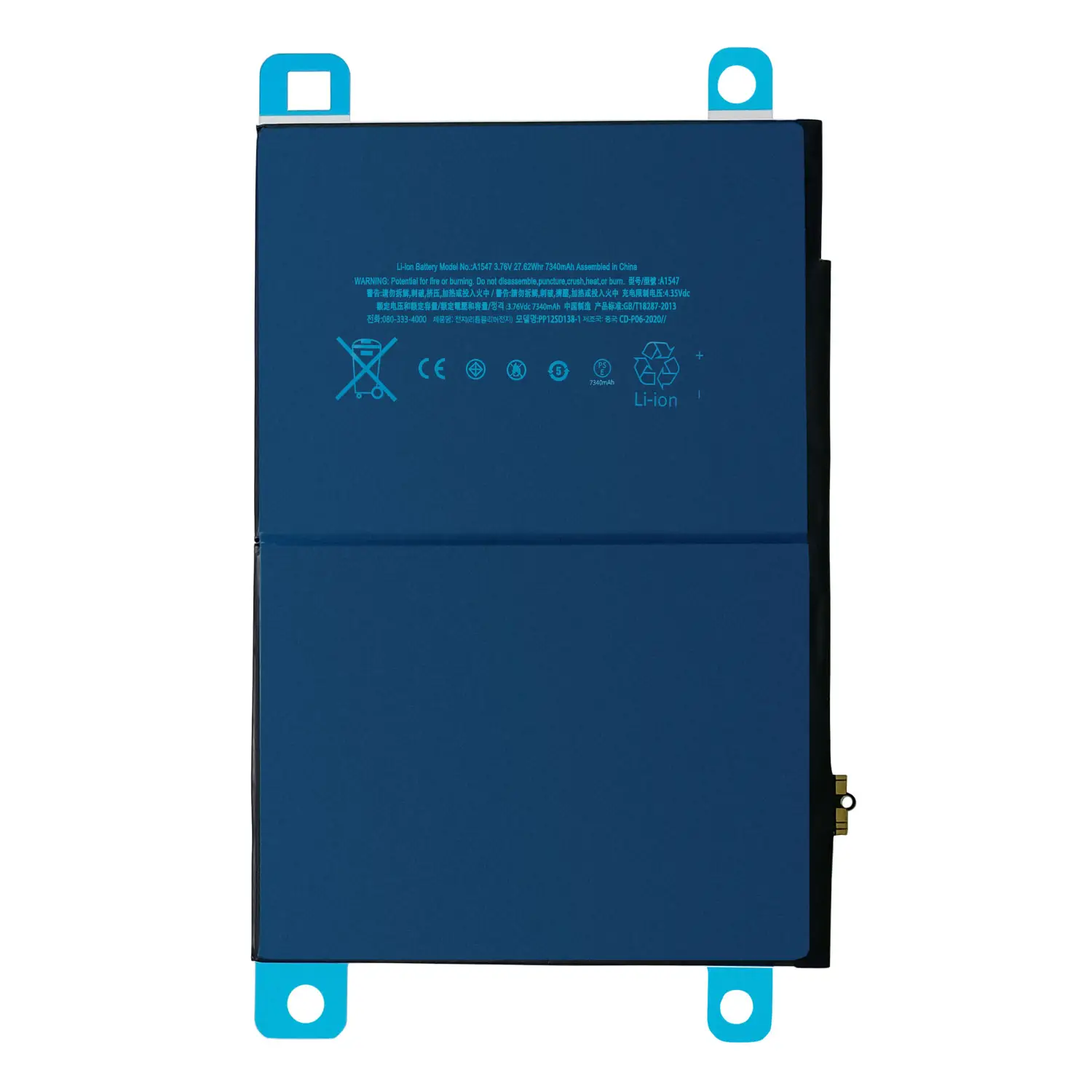 100% original 3.76v 7340mah New Oem ipad 6 Air 2 Tablet Battery Replacement For A1547 all models for iPad