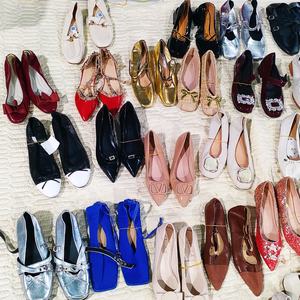 <span class=keywords><strong>Ballerine</strong></span> in Camoscio con Decorazioni Premium in Strass e Perle Finte, Versatili e Comode, Slip-On con Punta Chiusa, Fabbrica JackWen - Product Image 3