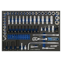 Coffre à outils roulant à 7 tiroirs avec roues, chariot à outils multifonctionnel pour mécanicien, armoire de rangement pour garage, garantie de 3 ans