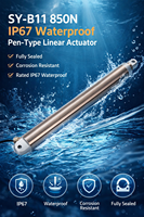 Mini actionneur linéaire à aimant permanent de style stylo, 12V, étanche IP67, pour ouvre-fenêtre, appareil électroménager, prix usine