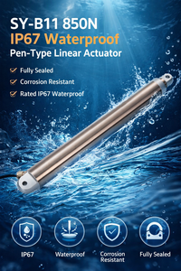 Mini Actuador Lineal de Imán Permanente Tipo Bolígrafo, 12V, IP67, Impermeable, para Abreventanas, Electrodomésticos, <span class=keywords><strong>Precio</strong></span> de Fábrica - Product Image 4