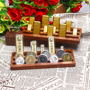 กล่องใส่เหรียญที่ระลึกไม้ซาเปเล่ สำหรับเก็บสะสมเหรียญ<span class=keywords><strong>เงิน</strong></span> ทองแท่ง ของเก่า ของขวัญ บรรจุภัณฑ์ พร้อมถาดสามช่อง - Product Image 4