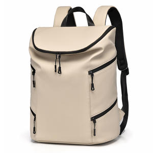 Nouveau sac à dos pour ordinateur portable en PU décontracté pour le quotidien, les trajets domicile-travail, l'école, les voyages, grande capacité, imperméable, durable, pour les affaires - Product Image 4