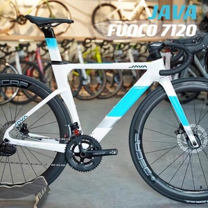 Vélo de route en fibre de carbone FUOCO6 TOP 105 2025, 24 vitesses, freins à disque, cadre UCI 700C, vélo de route FUOCO - Product Image 3