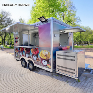 2025 Food Pizza Truck Sale Europe Concession Trailer With Toilet Fried Foodtruck For Switzerland - Product Image 5