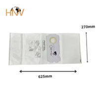 Sacs filtrants pour aspirateurs Festools Electroluxs 204308/MIDI, compatibles avec les brosses à batterie, réutilisables, en plastique de haute qualité, pour la collecte de poussière