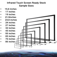 Écran tactile capacitif haute précision de 19 pouces, nouvelle génération, interface USB 2.0, compatible avec les systèmes Android/Windows/Linux, 10 points de contact
