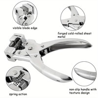 Perforateur en acier en forme de T pour articles en cuir, cartes en papier, feuilles de PVC, emballages sous blister, sacs en plastique – Crée des formes de papillon et d'avion