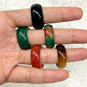 Custom Handmade <b>Resin</b> <b>Ring</b> with Colorful Decorative Finish, Stylish Fashion Jewelry Accessory for Women - Product Image 6
