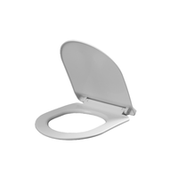 Facile à installer, fermeture douce épaissie chute lente assis pas mal siège de toilette anti-germe centre commercial