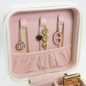 Bandeja de exhibición de Joyas de terciopelo organizador de joyas <span class=keywords><strong>para</strong></span> anillos collar <span class=keywords><strong>pendientes</strong></span> - Product Image 4