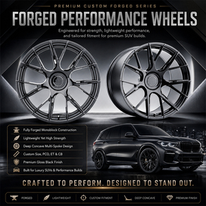 ล้อฟอร์จโมโนบล็อกทรง H Speedmega ขนาด 20x10 20x12 20x14 22x10 22x12 22x14 24x12 24x14 24x16 26x12 26x14 26x16 - Product Image 4