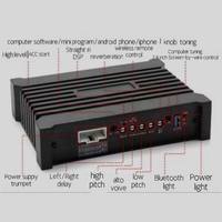 Amplificateur DSP sans fil HiFi pour voiture Égaliseur de qualité audio pour véhicule Amplificateur DSP pour voiture Processeur de signal sonore pour musique numérique