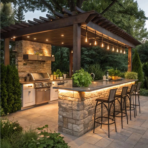 <span class=keywords><strong>Mobili</strong></span> Modulari in Acciaio <span class=keywords><strong>Inox</strong></span>, Design per <span class=keywords><strong>Cucina</strong></span> Esterna, Armadietti Personalizzati in Acciaio <span class=keywords><strong>Inox</strong></span> - Product Image 2