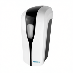 Dispensador automático de jabón electrónico, desinfectante sin contacto, blanco y negro, 1000 ml, para baño y cocina - Product Image 2