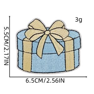 Broderie à thème de fête d'anniversaire, à repasser, cadeau d'anniversaire, décoration d'anniversaire, patchs d'anniversaire - Product Image 4