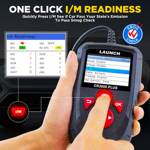 Venta caliente <span class=keywords><strong>LAUNCH</strong></span> <span class=keywords><strong>CR3008</strong></span> PLUS OBDII Lector de código Herramienta de escaneo de diagnóstico de coche Lector DE CÓDIGO DE COCHE OBD2 Herramienta de diagnóstico - Product Image 3